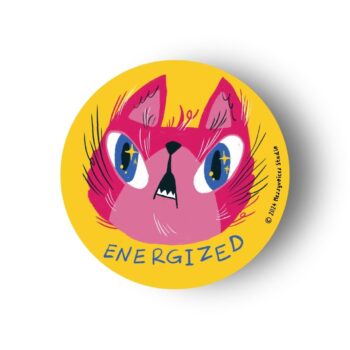 Energized Cat Coaster