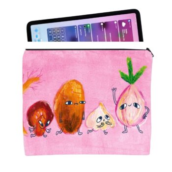 Follow The Veggies Tablet Pouch