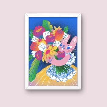 The Florist Art Print