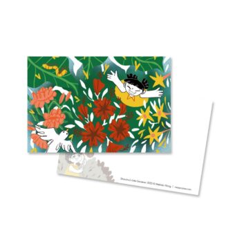 GLG_Happy Girl Garden Postcard