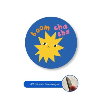 Boom Cha Cha Fridge Magnet